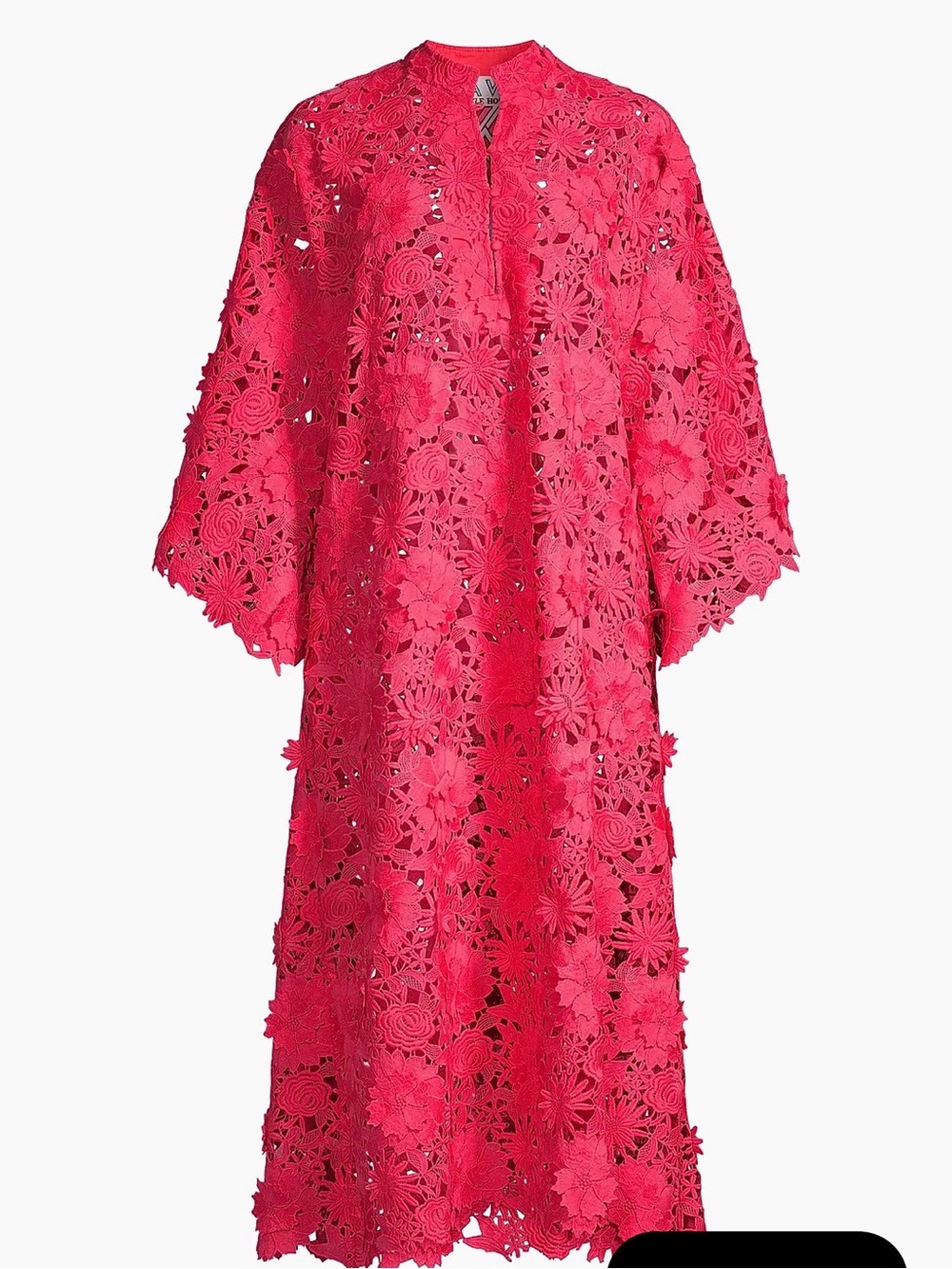 NWOT La Vie Style House Caftan - 3D Lace - NEVER WORN